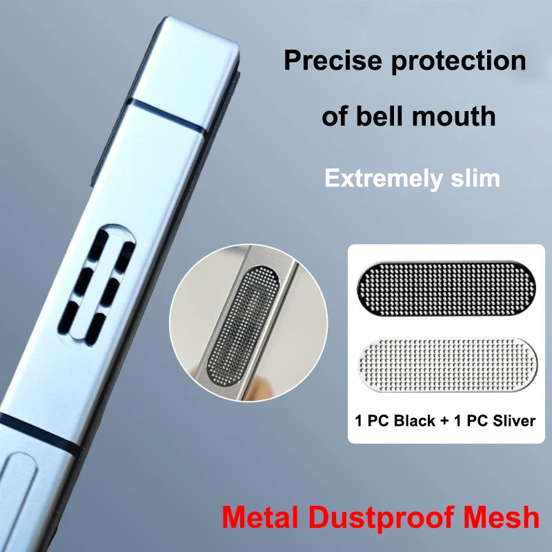 For Red Magic 8s Pro Plus Phone Dustproof Net Stickers RedMagic 7 7s 8Pro Earpiece Speaker Hole Anti-Dust Metal Mesh Dust Cover