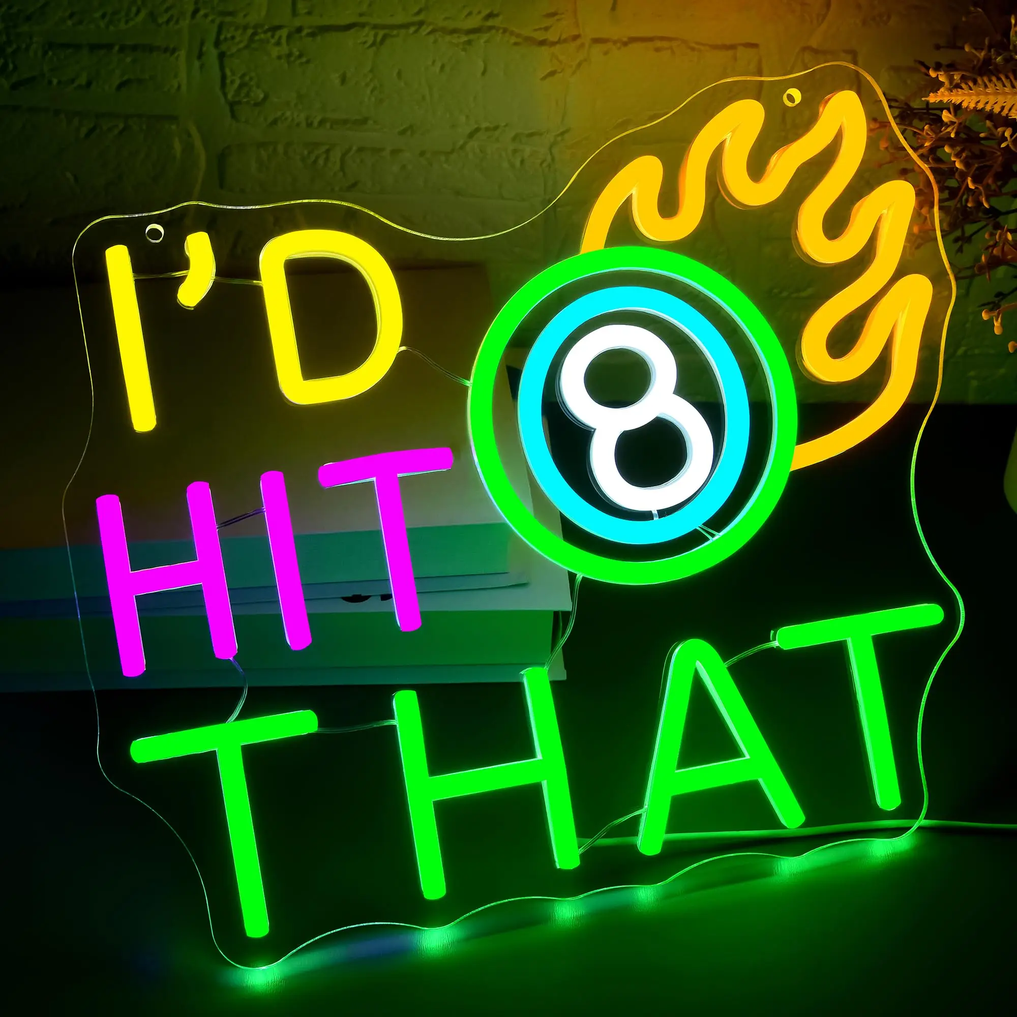 Billiards Neon Sign…