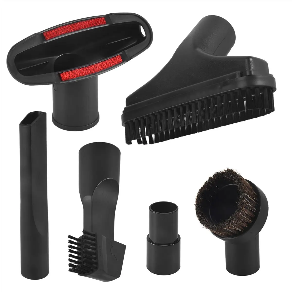 T33C مرفقات المكنسة الكهربائية 32 مم طقم مرفق المكنسة الكهربائية مجموعة فوهة إضافية فرشاة التنظيف والفرش والفوهات #4