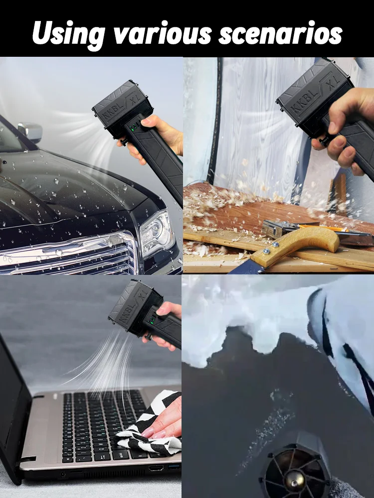 Powerful Blower High Speed Duct Fan Mini Turbo Jet Fan Violent Fan High-Performance Brushless