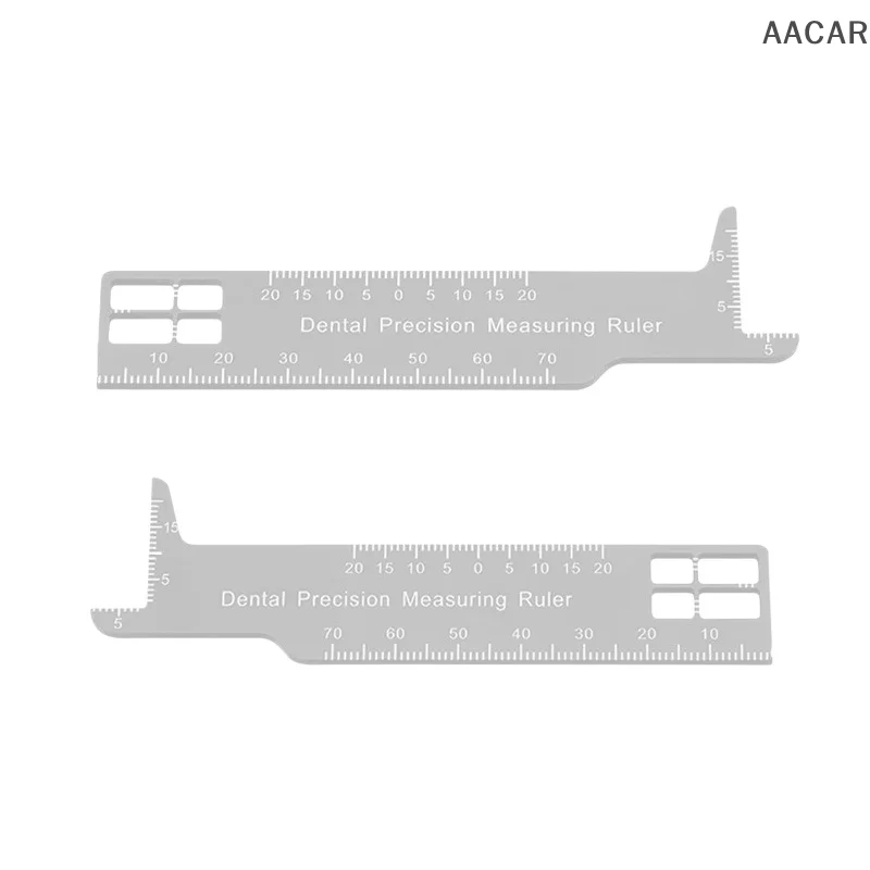 /ACR/1Pc Dental Precision Measuring Ruler Tooth Gap Photography  Tool Span Measure Scale Endodontic Instruments