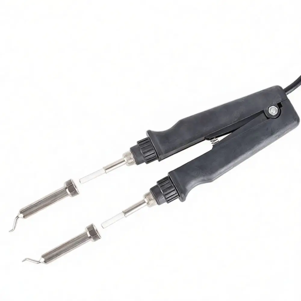Premium Handle For Gordak 902 Station Soldering Iron Dual Ceramic Heater Core Tweezers Clamp Precision Work Electronic Repair
