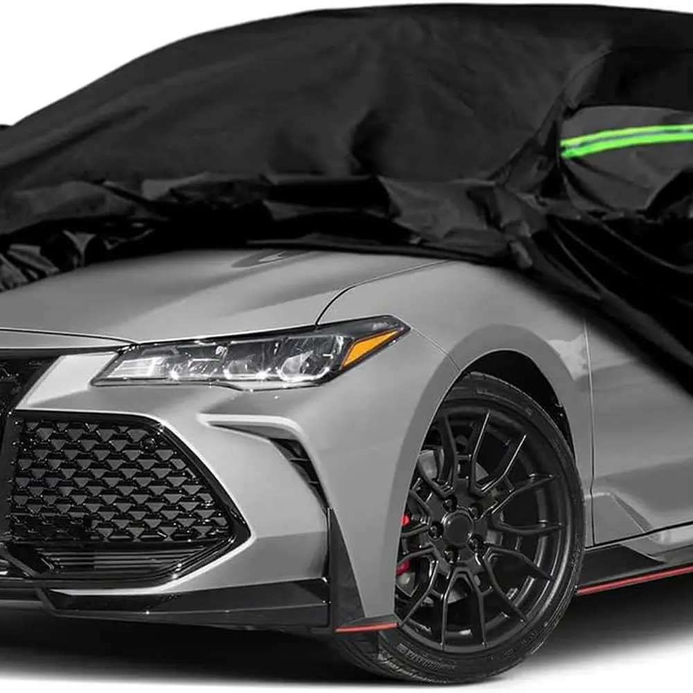 

Toyota Avalon 2005-2025 Waterproof Cover, Black 210T Cotton, Door Zipper, Snow, Rain, Dust Protection