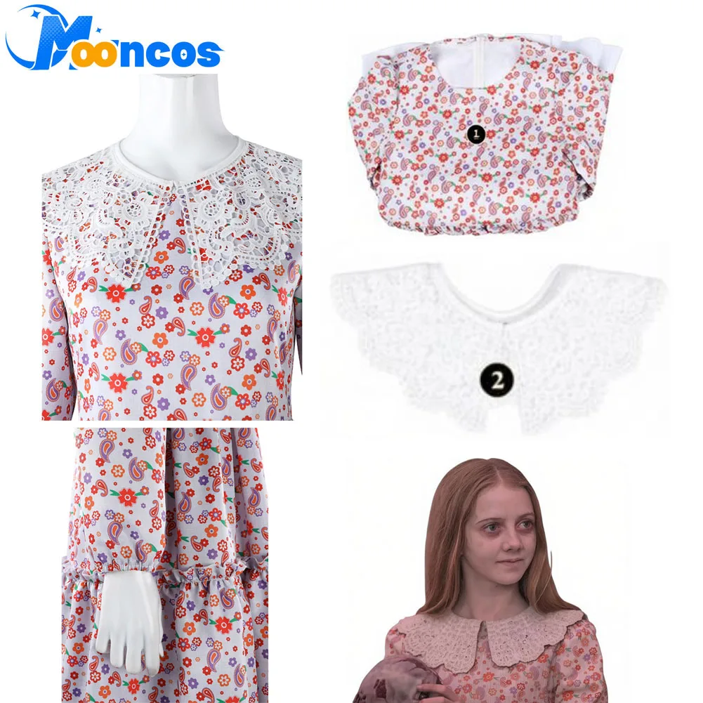 

Return to Silent Game Hill Laura Cosplay Pink Dress Costume Disguise Clothing Disfraz for Women Halloween Carnival Party Suit