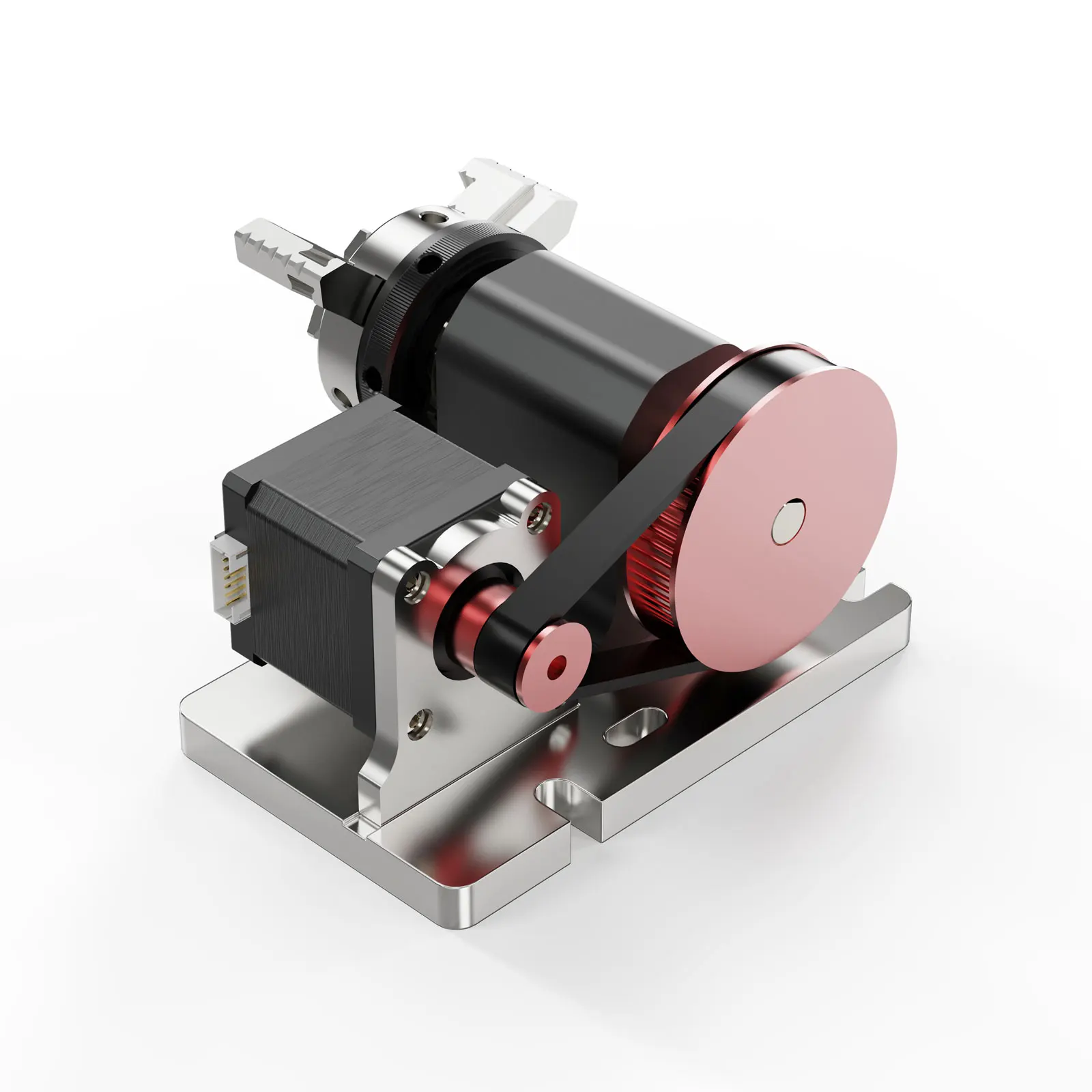 Imagem -04 - Twotrees-módulo Rotativo Cnc para Esculpir Objetos Cilíndricos Gravador a Laser Rolo de Gravação ° Eixo Ttc450