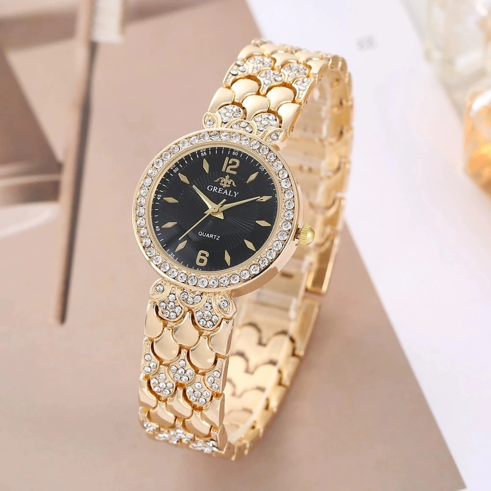 ساعات نسائية خفيفة فاخرة للأعمال للسيدات ساعات كوارتز عصرية بحزام معدني ساعة رياضية سوار ساعة يد نسائية