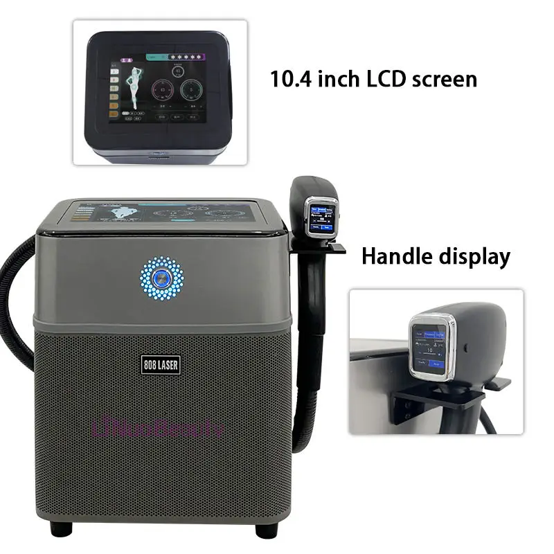 Long Pulse ND Yag 755/808/1064nm Diode Laser Ice Titanium Permanent Epilator Hair Removal Skin Rejuvenation Freckle Removal