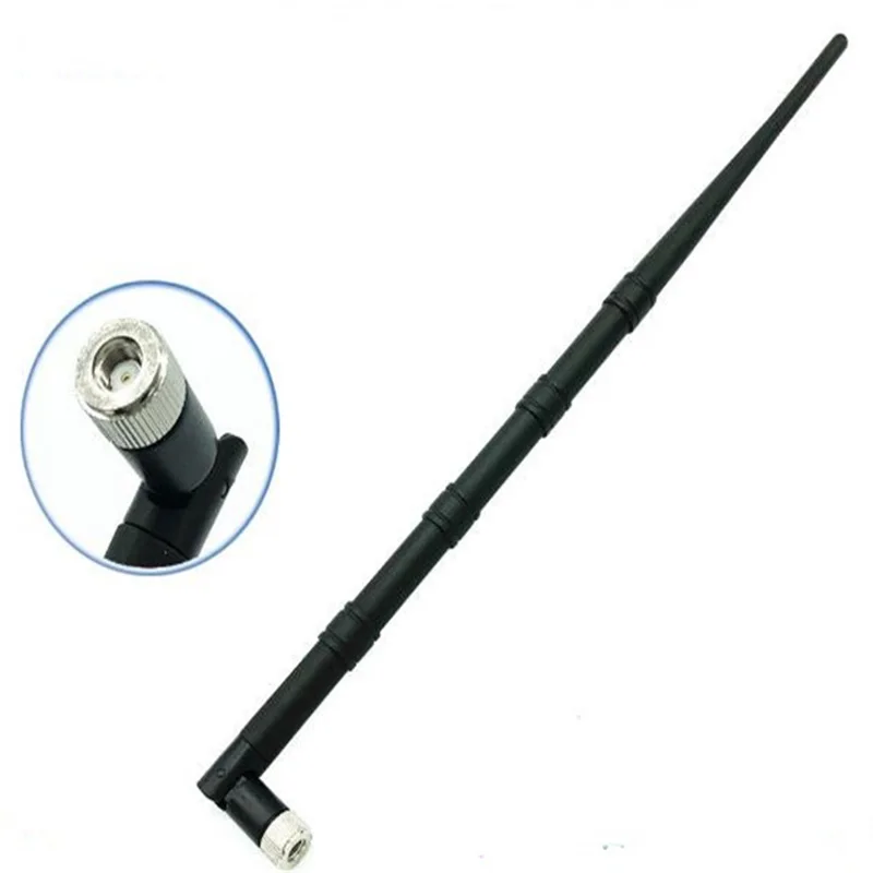 50PCS 9dBi Wireless WiFi  Antenna 2.4GHz Omni directional RP-SMA male connector Wi-Fi Range Extender