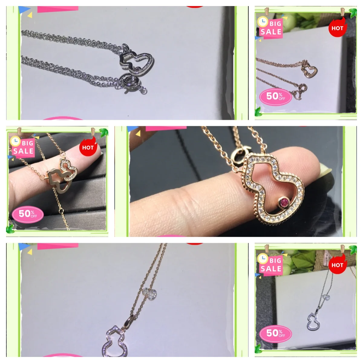 

France's New Brand 925 Necklace Is Suitable for Women's Daily Parties To Wear Exquisite Jewelry.