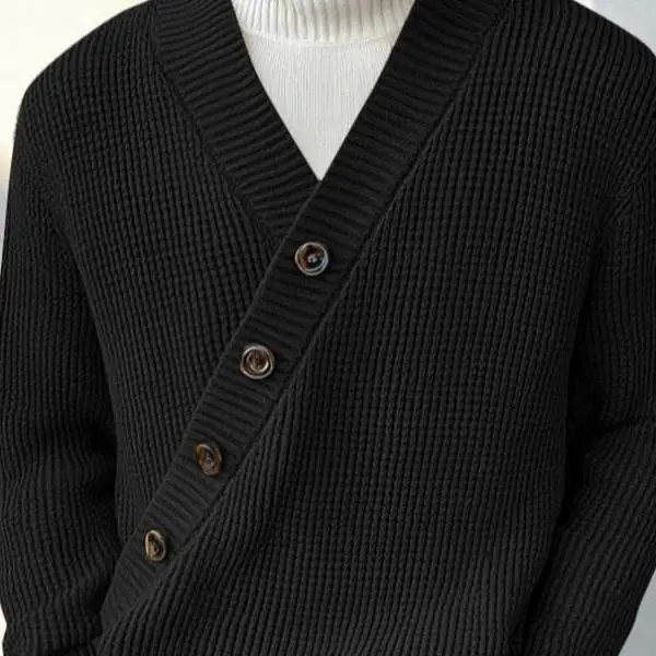 

Men's Knitted Sweater Thiened Coolmax Fiber Ciwalk Collar Nine Sve Brand Emblem Knwear New Arrival