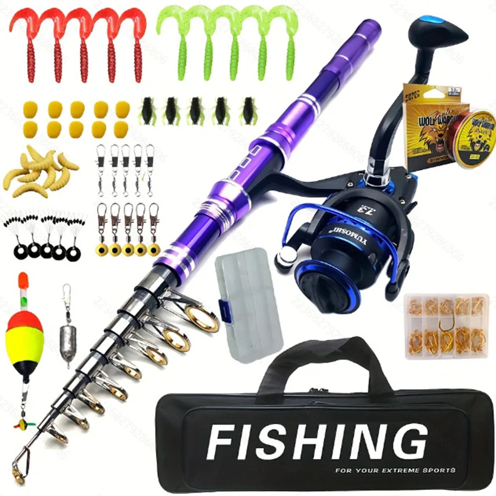 

Ultra short sea rod set, carbon rod wheel set, cross-border travel portable lure rod set