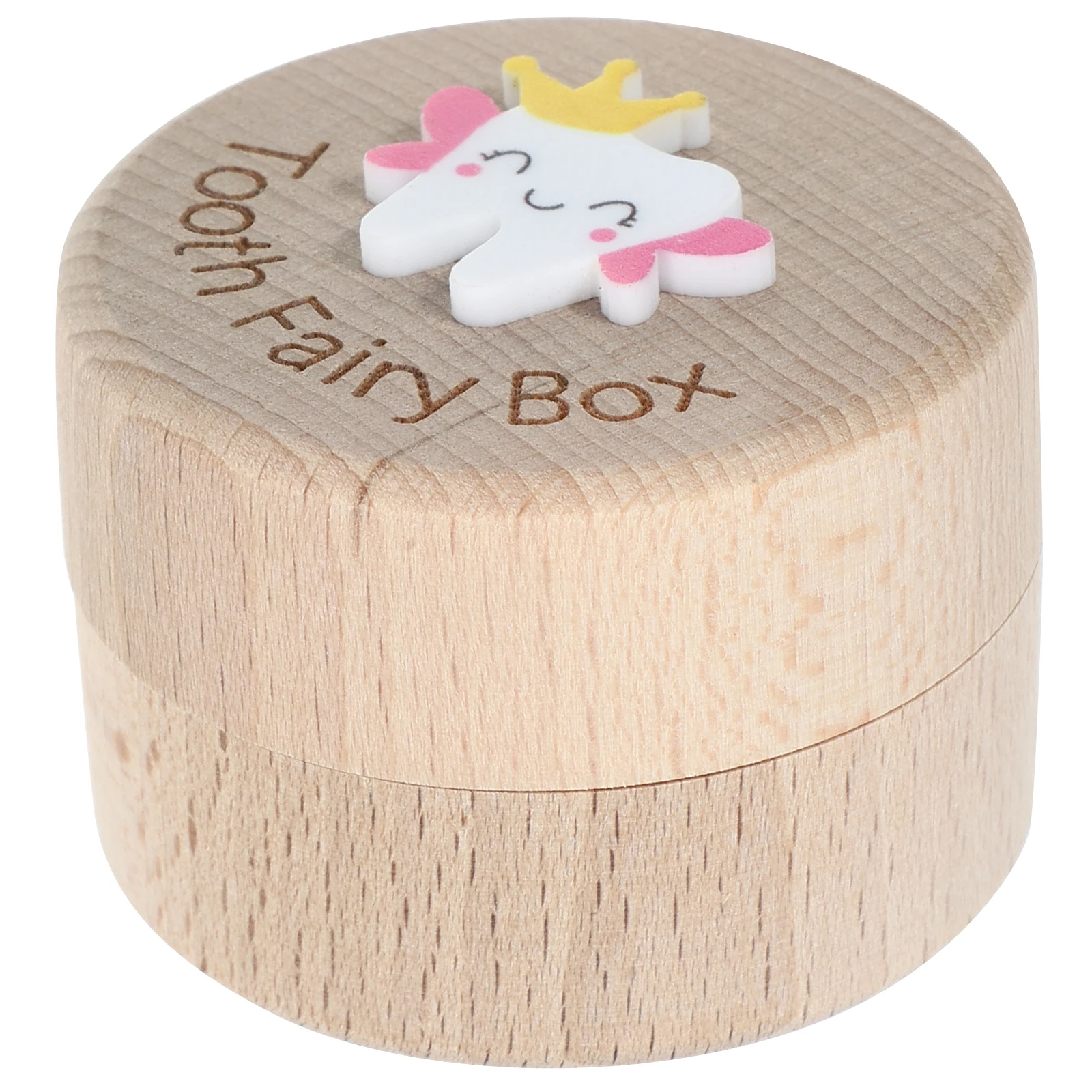 

Baby Teeth Box Lost Tooth Holder Toddler Cute Children Storage Container First Commemorate