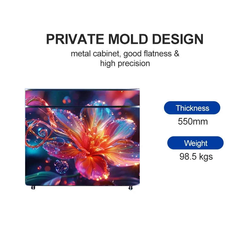 GOB Protection DJ Booth LED Display Screen P2.5/P3.91 Portable Foldable Full Color OEM IP65 Rated Outdoor/Indoor DJ Table Facade