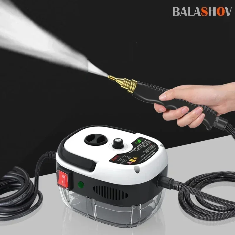 2500W Portable Steam Cleaner High Temperature Sterilization Pressure Jet Washer Machine for Home Car Kitchen Air Conditioner