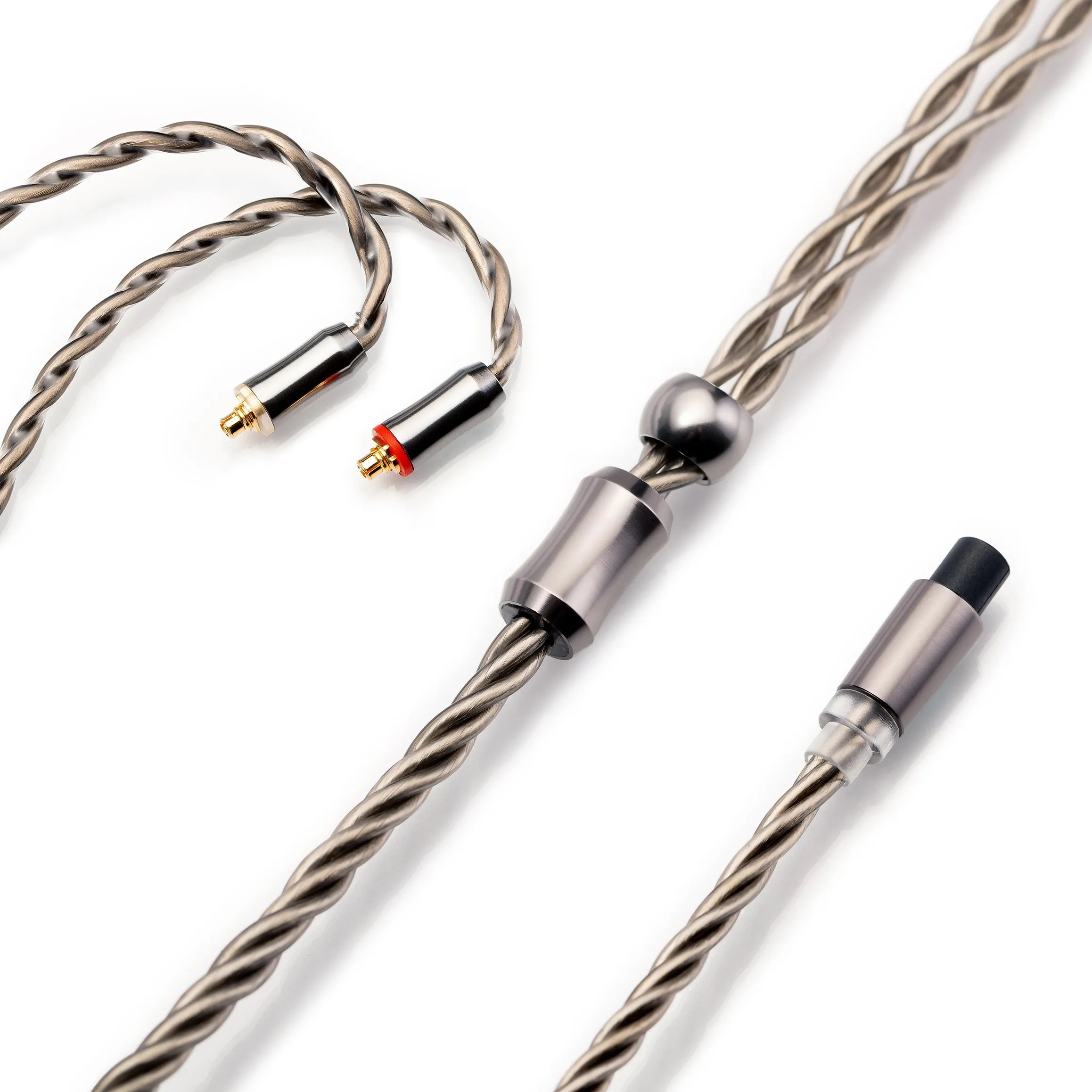 Kinera Dromi Modular Upgrade Cable (2.5+3.5+4.4), 6N OCC with silver plated,4 core twist braided, 0.78 2pin / MMCX connector