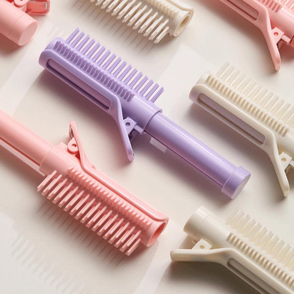 หวีดัดผมปรับขนาดได้, ส่วนหัวสูง, คลิปดัดผมแบบพกพา, เครื่องมือจัดแต่งทรงผมที่คาดผม, เตารีดดัดผมจัดแต่งทรงผม