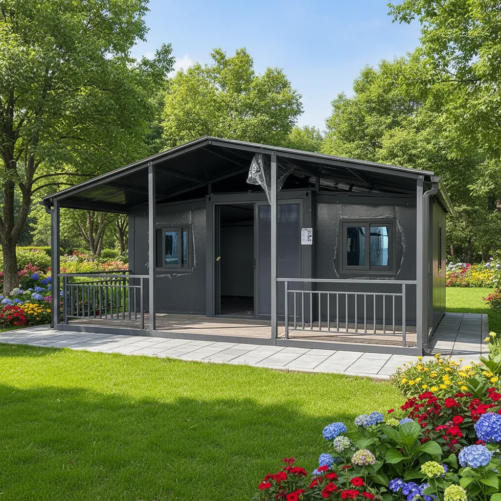 Customized Cheap Traditional Living House 20Ft 2 Bedroom Tiny Home Fold Out Unfolding Eco Portable Insulation Expandable Contain