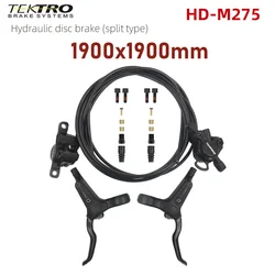 TEKTRO HD-M275 Mountain Bike Hydraulic Disc Brake Internal Routing Cable 1900mm MTB Disc Brakes 160/180/203mm Rotor