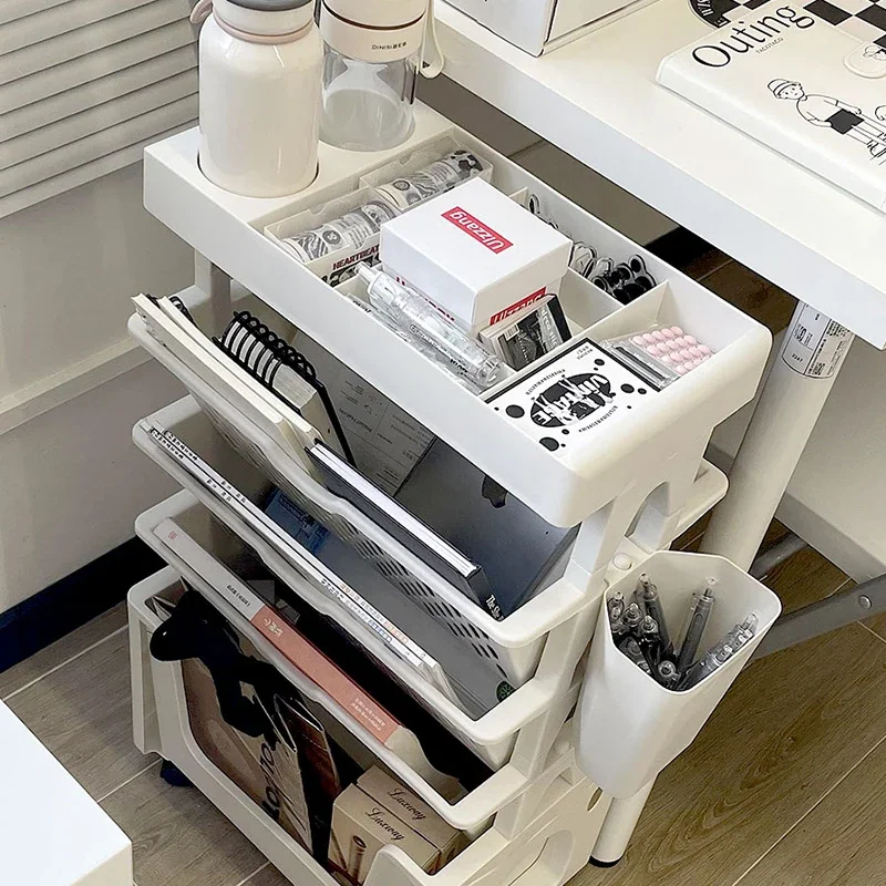 

Affordable Luxury Style Shelf Display Stand Floor Racks Office Newspaper Holder Metal Plastic Storage Book Shelves Kitchen Desk