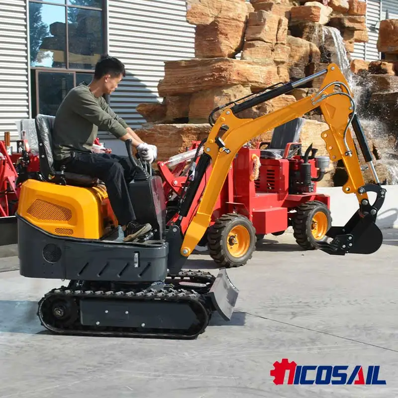 

Small Mini Crawler Excavator for Sale - Hydraulic, Reliable, Great for Farm and Industrial Use