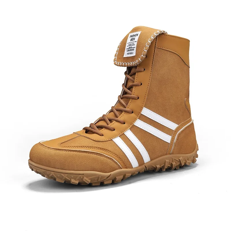 

Men's high-top casual sports shoes, fashionable casual large-sized loafers, men's boots, work men's shoes