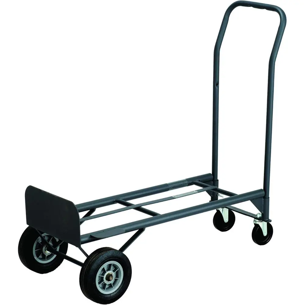 

Dual-Mode Heavy-Duty Steel Platform Hand Truck with Convertible Design