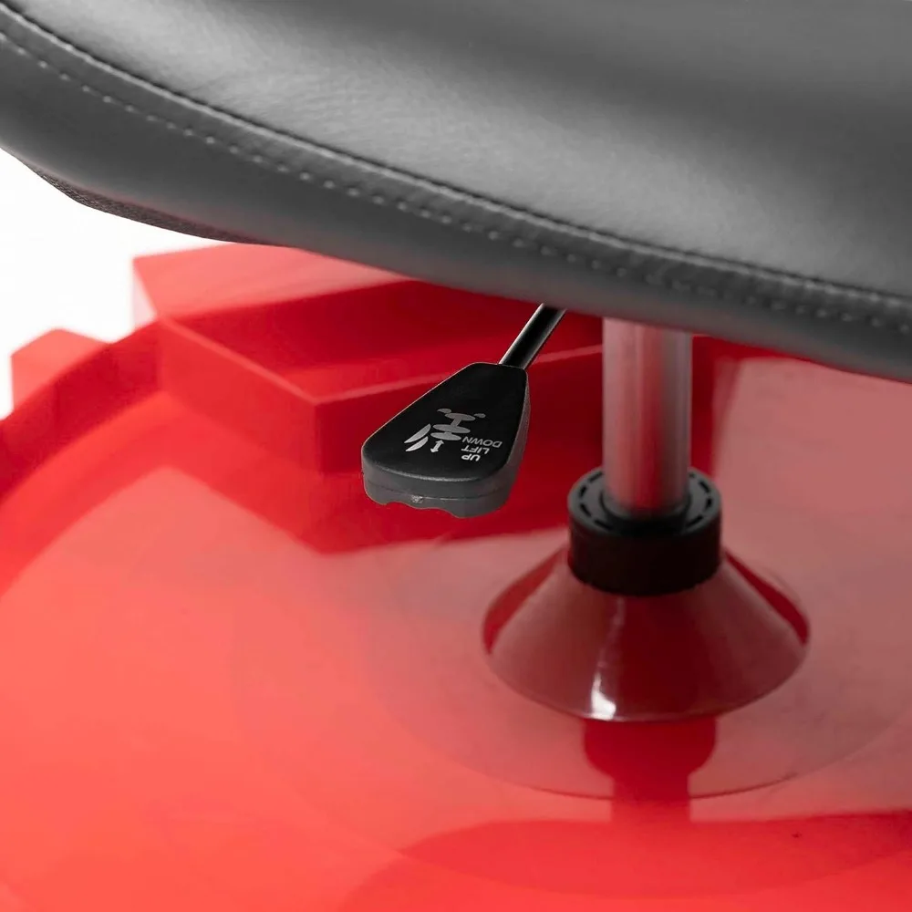 مقعد دوار للميكانيكي عالي التحمل بسعة 400 رطل مع مقعد مبطن وصينية أدوات وعجلات لاستخدام المرآب ورشة العمل #3