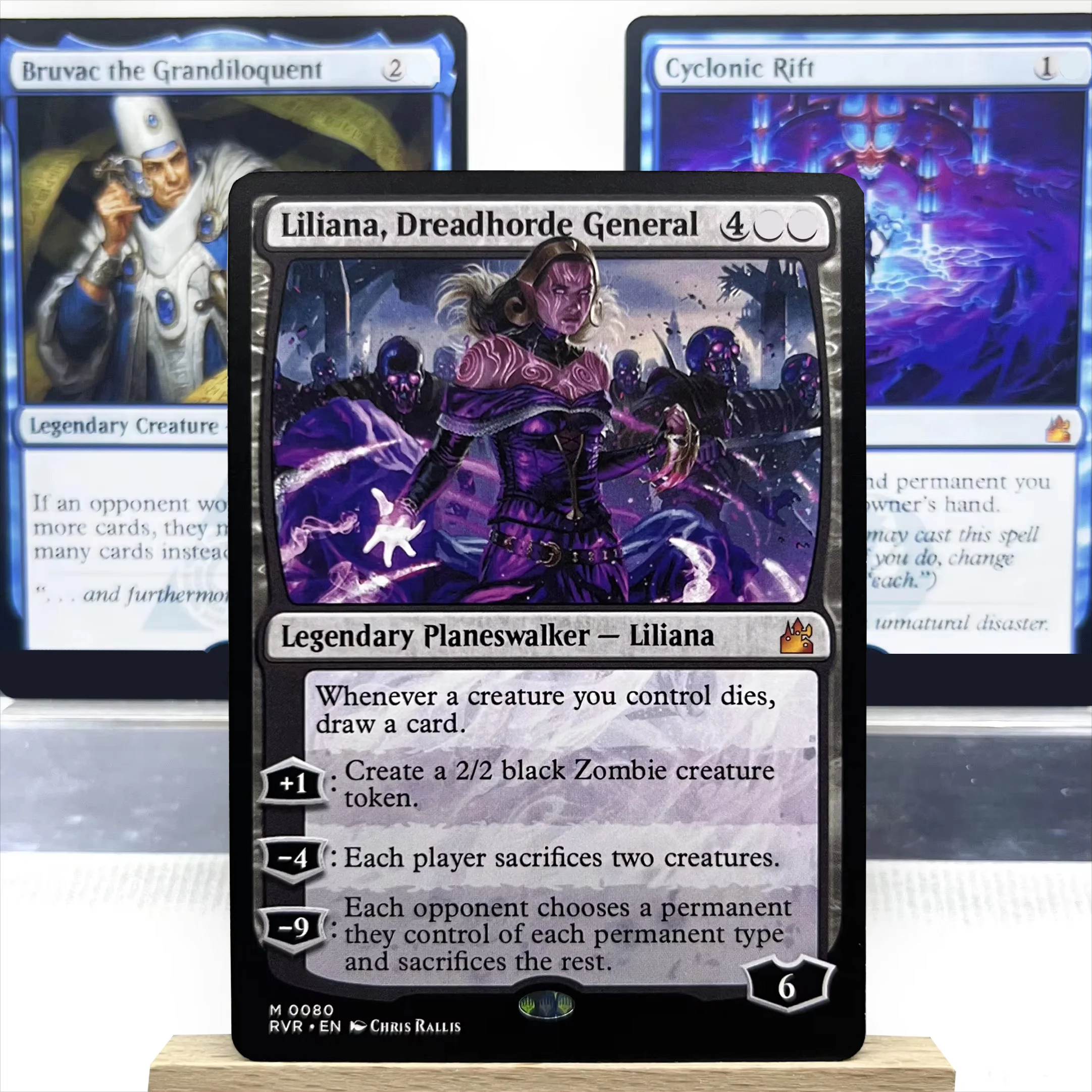 

MKC MKM RVR HOLO3-Ⅰ0203 Tcg cards proxy magical Jeska's Will Vein the shock land Divine Visitation Cyclonic Rift gathering