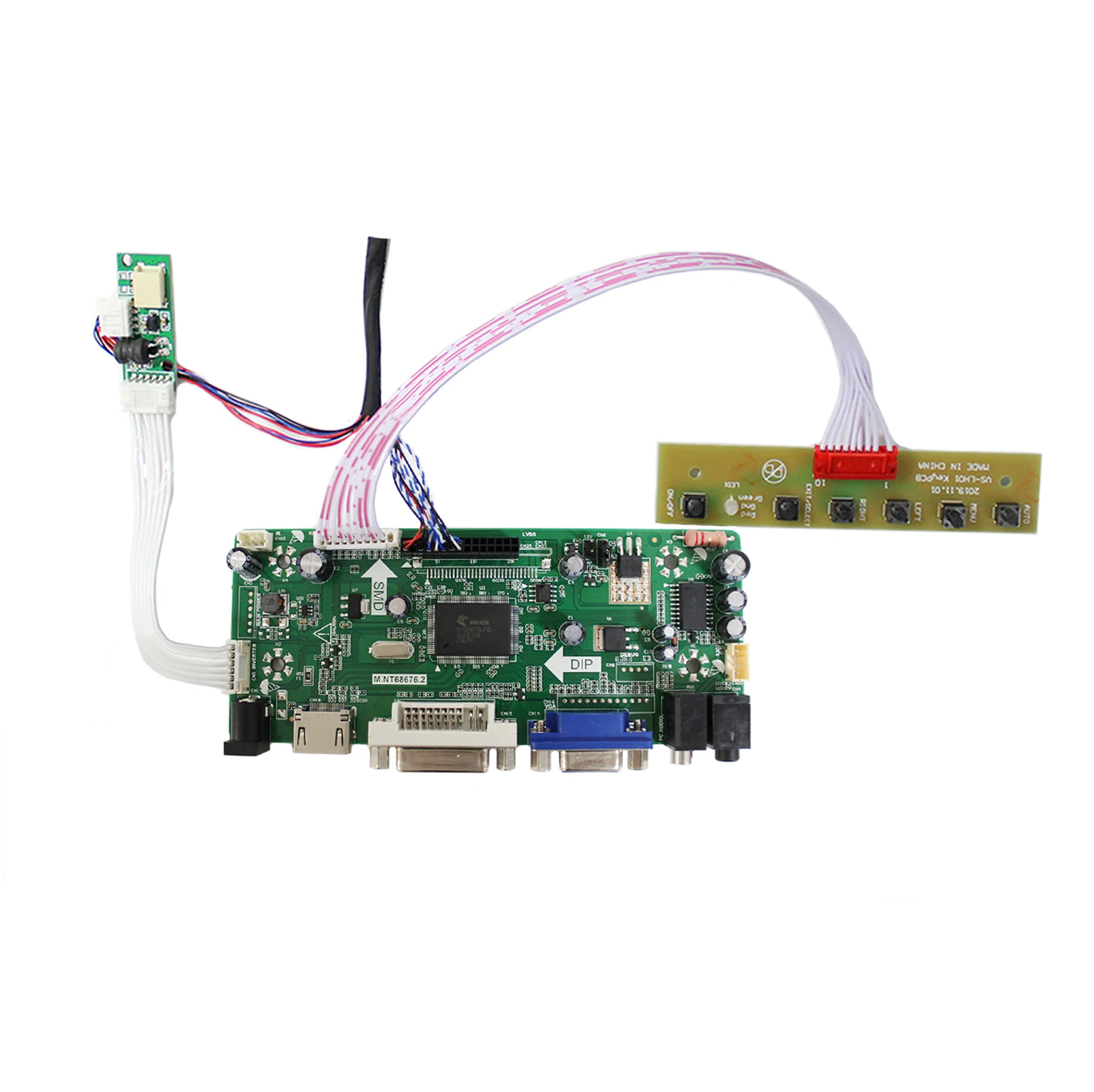 HDM I DVI VGA AUDIO LCD Driver Board with 9.7