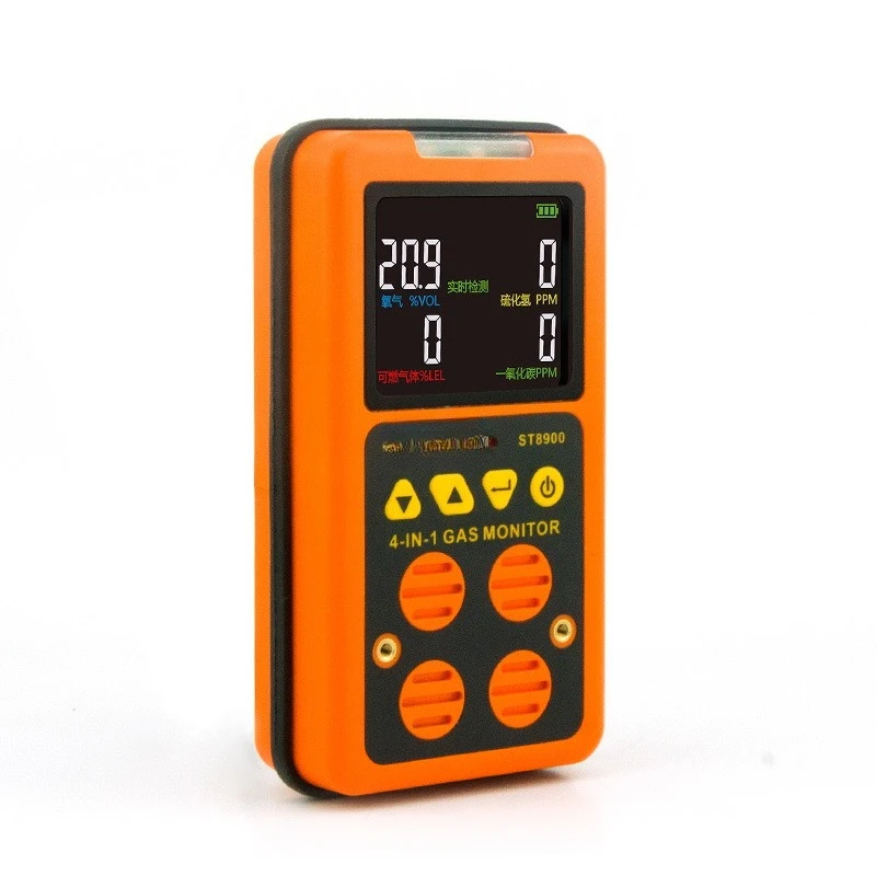

Oxygen carbon monoxide hydrogen sulfide flammable gas detector ST8900/8990/8930