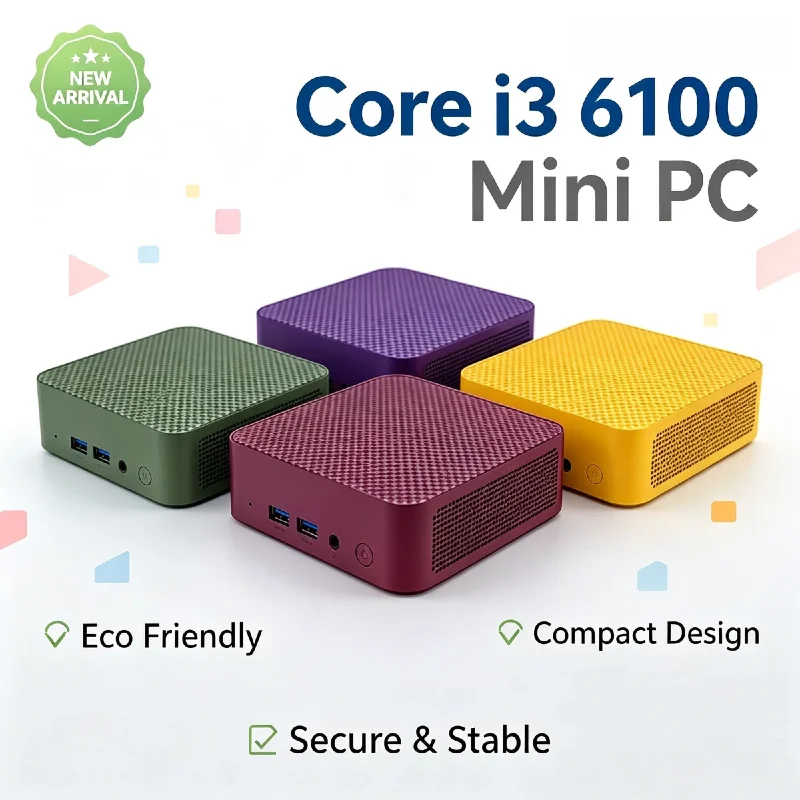 インテル-core-i3-6100-ミニデスクトップ-16gb-ddr4-2tb-nvme-ssd-トリプル4k出力-wifi6-bt52-高性能-オフィス-ホーム-プロマックス-ユニット
