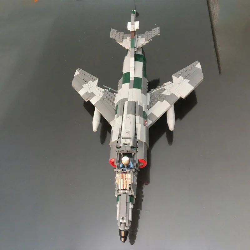 949 قطعة MOC داسو سوبر Etendard Modernis SEM نموذج بناء لعبة كتل فكرة التعليم الطوب الاطفال هدية الكريسماس عيد ميلاد #2