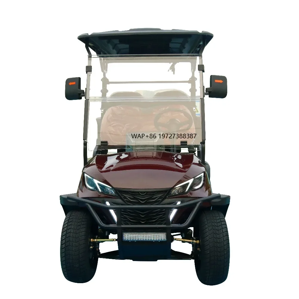

CE Certified 48V Electric Club Car Classic 4-Seater Golf Cart with Lead Acid Battery 25km/h Max Speed 80-100km Range