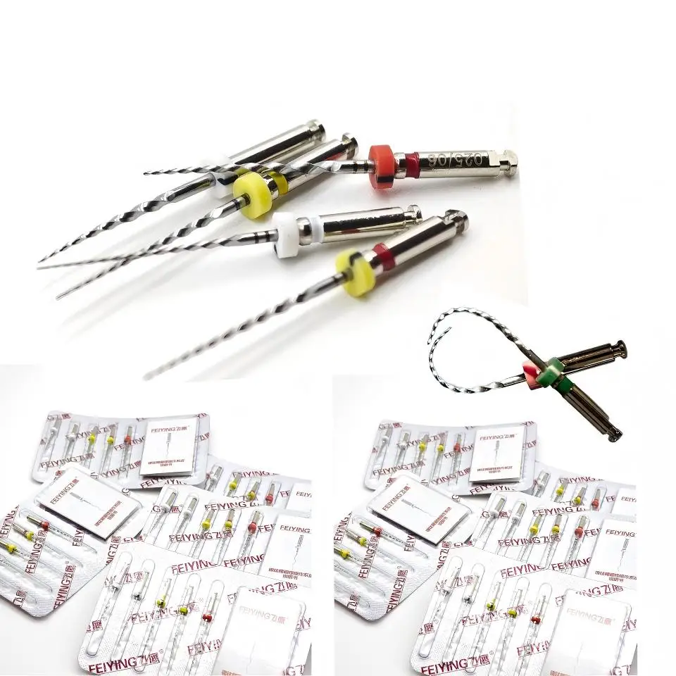 

NiTi Rotary Root Canal Files for Root Canal Preparation Dental Endodontic Instruments Root Canal Files Rotary Endodontic Files