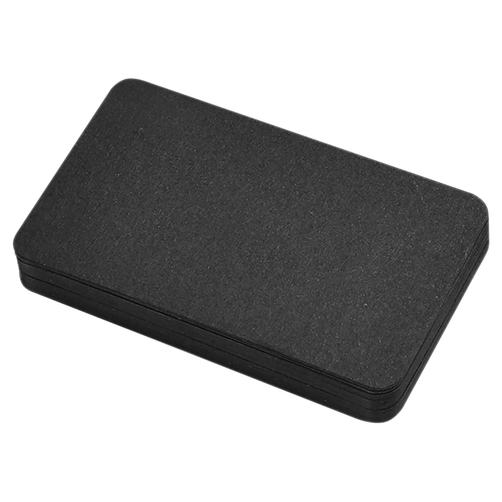 

100pcs Blank Paper Black Cardstock Index Cards For Writing English Words Mini Note Cards Learning Diy Craft Scrapbooking