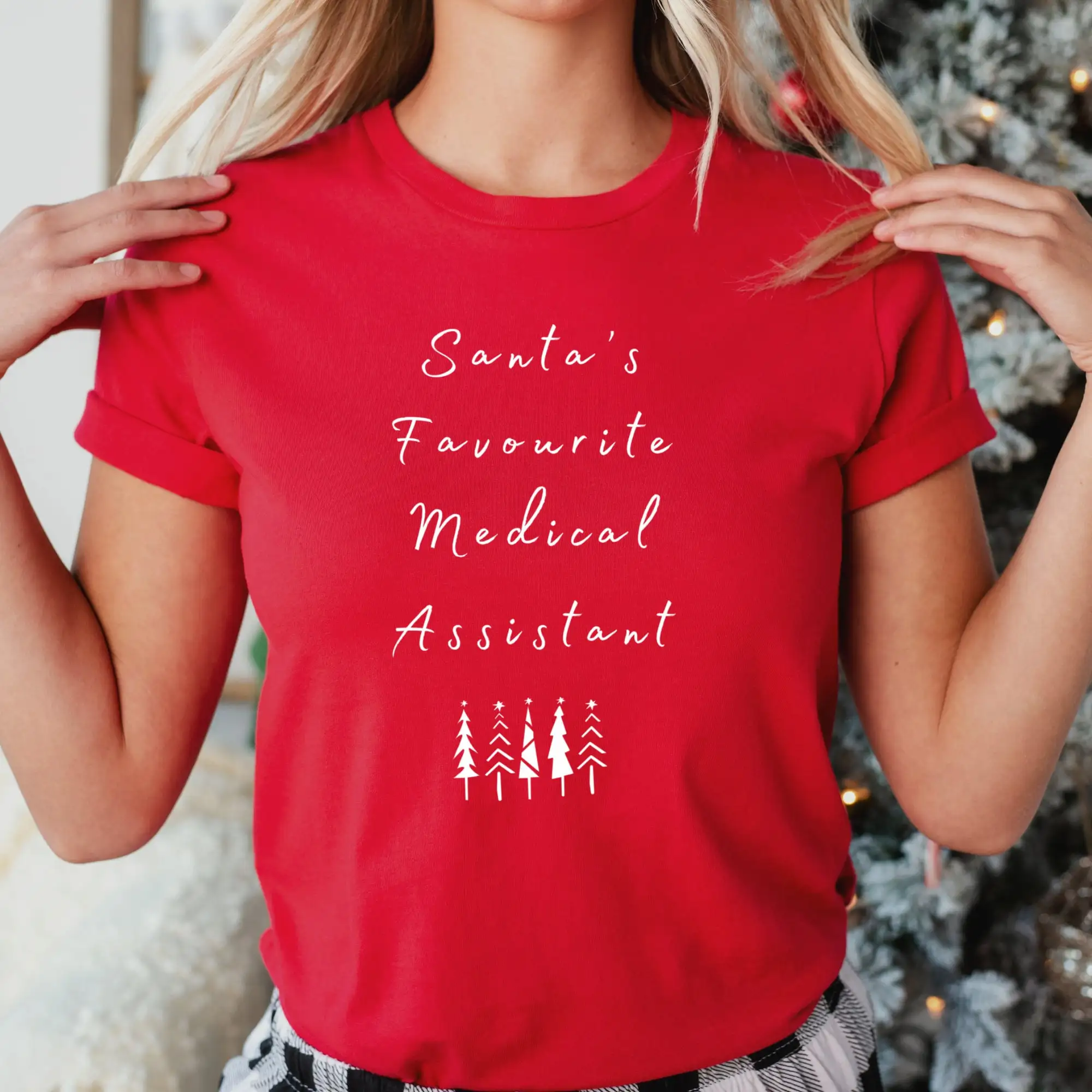 Medical Assistant Christmas T Shirt Med Physician S Cma Certified