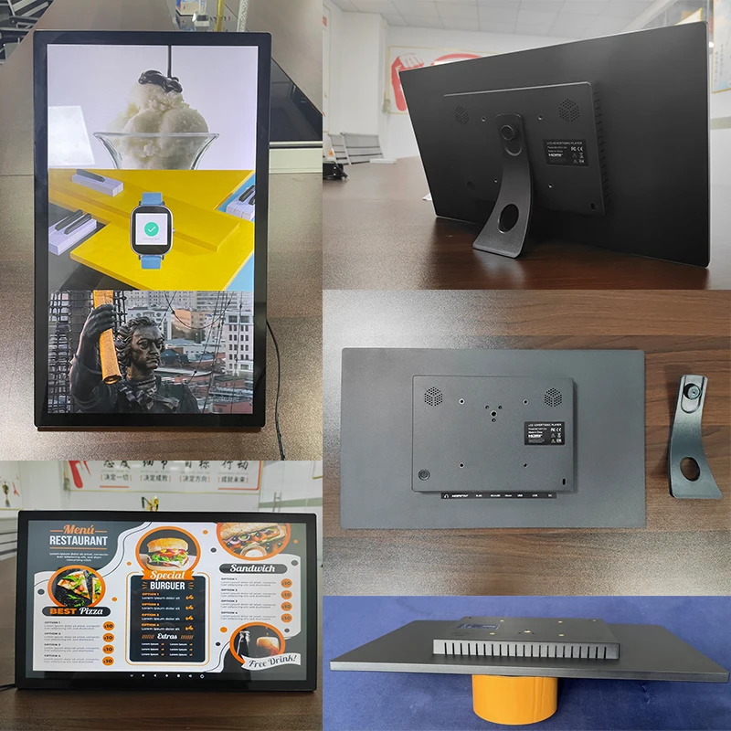Touchscreen POE Android 11 da 15,6 pollici - Segnaletica digitale POS intelligente per reti multimediale al dettaglio azionate dai dati