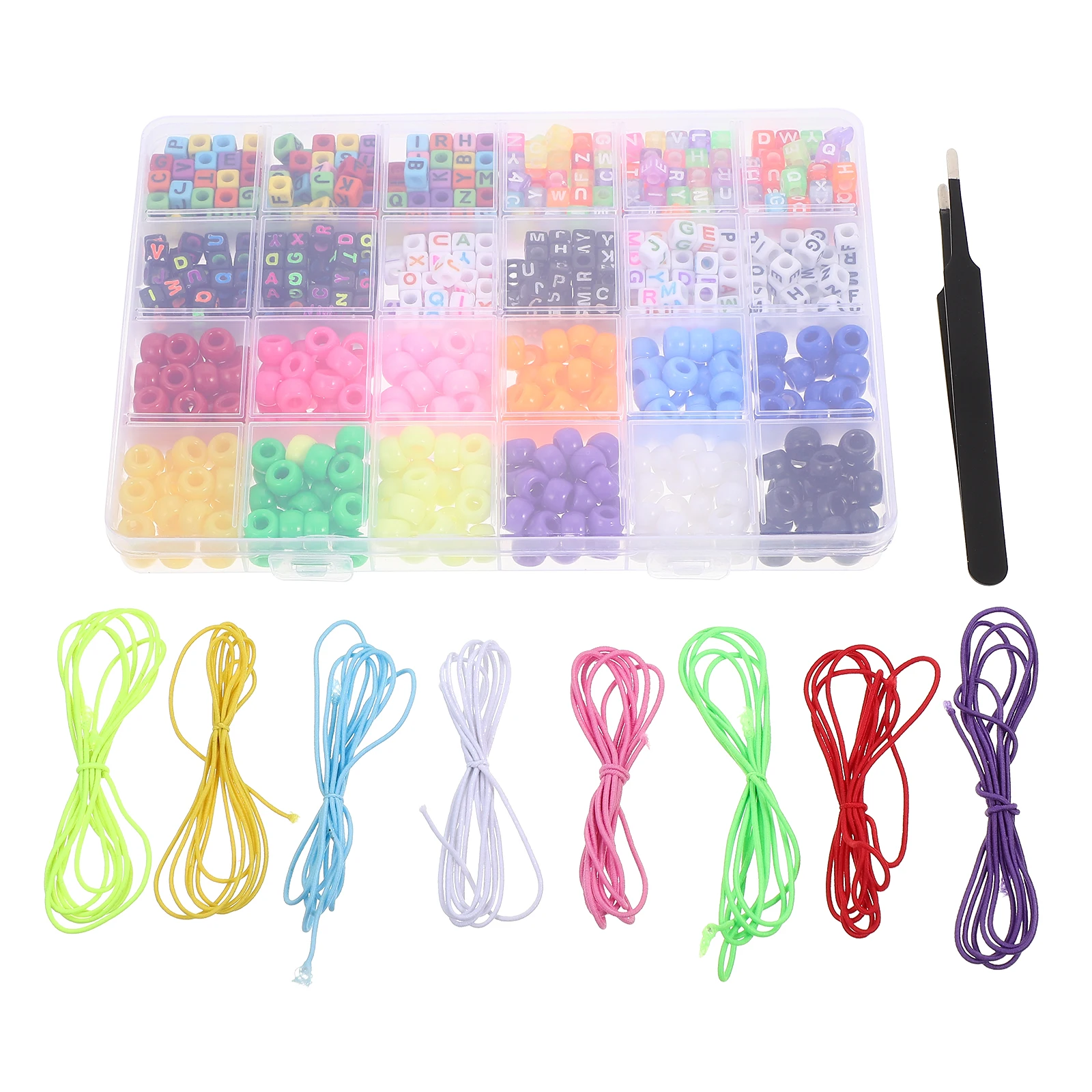 

DIY Loose Beads Necklace Decor Letter Accessories Kit Bracelet Making Alphabet Beads Craft Project Supplies Jewelry