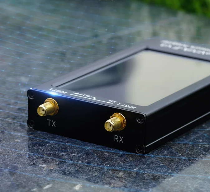 SYSJOINT HF VHF UHF 벡터 네트워크 분석기, 안테나 분석기, SWR VNA 계량기 + 4500MAh 배터리 + 박스, 6G NanoVNA-F V3, 4.3 인치, 6GHz