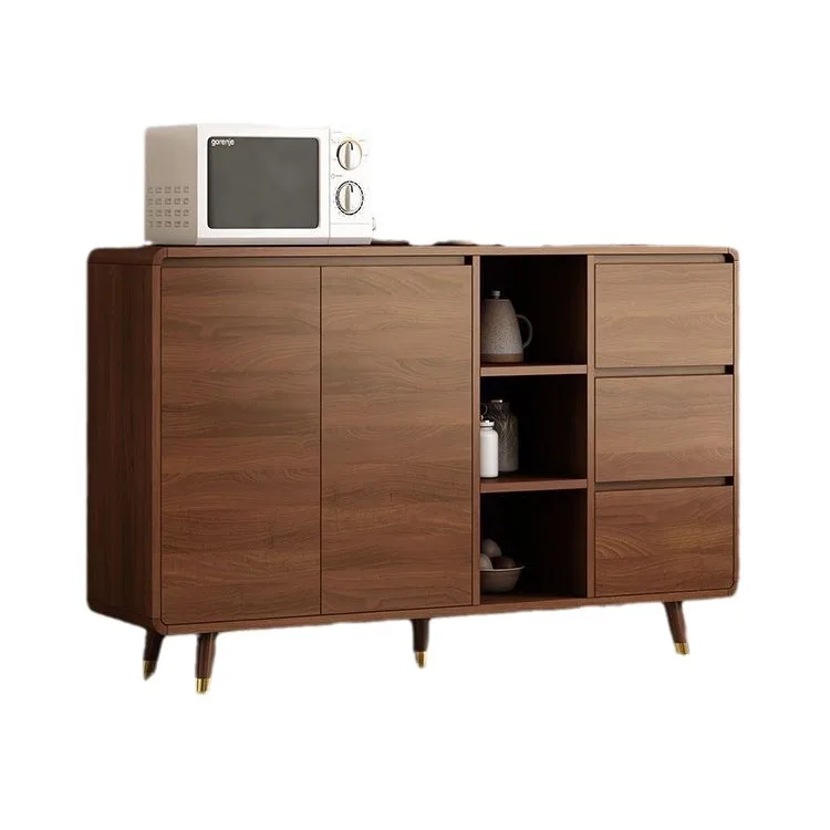 

-For Classic Dining Cabinet Storage Cabinet Wine Shelf Restaurant Living Room Kitchen Office Tea &