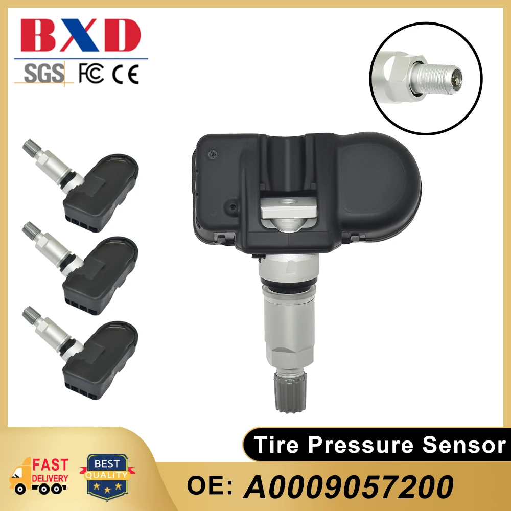 Датчик давления в шинах A0009057200 A0035400217, 433 МГц, 1/4 шт., для Mercedes-Benz ML C CLA CLK CLS E G GL GLK R S SL SLK Class Smart