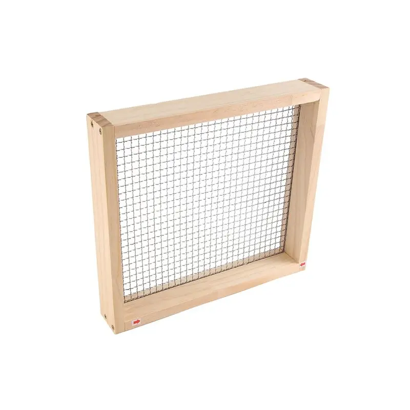 

J1UL1N Wooden Soil Sieve For Gardening, Garden Sand Soil Sieve, Soil Sieve For Earth And Stone, Gardening Compost Sieve