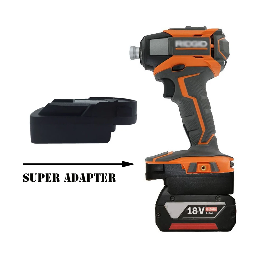 Convert Adapter Voor Bosch 18V Batterij Converteren Voor Aeg/Ridgid 18V Tool Gebruik