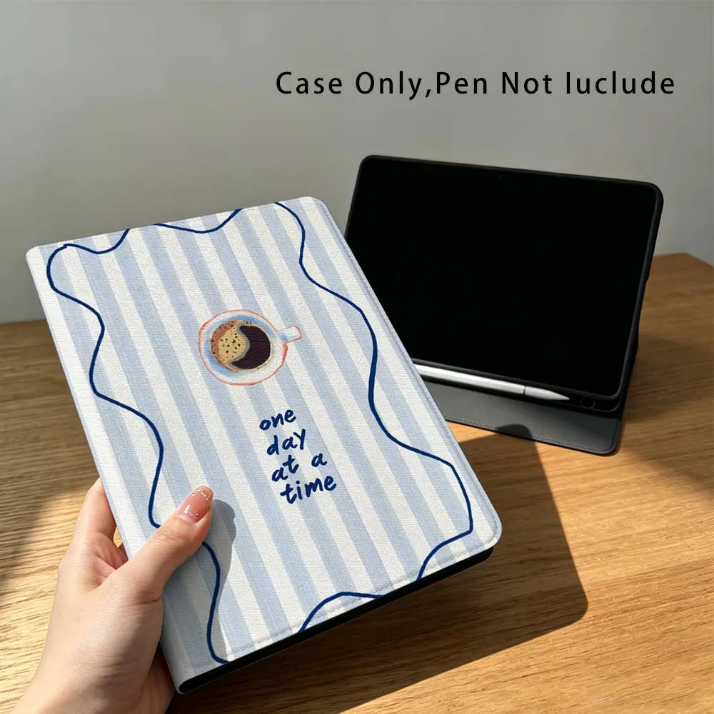 Coffee Time Pattern For Xiaomi Poco Redmi Pad 8 2 4 5 6 6S 7 7S SE Pro 14 11 11.2 12.1 12.5 Inch Tablet Case Fashion