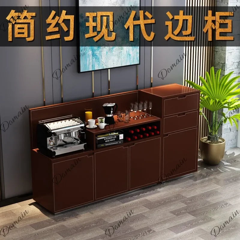 sBc Light Luxury Storage Cabinet Low Cabinet Office File Cabinet Floor Tea Sideboard Printer Stand Long