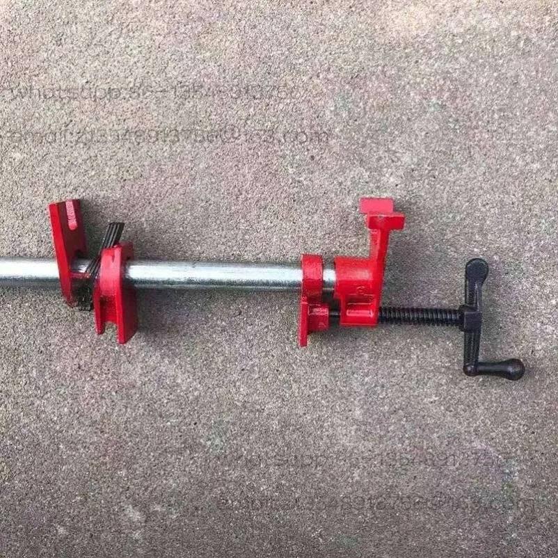 

Woodworking Pipe Clamp 6-minute Combination Clamp Steel Pipe Puzzle Vertical Quick F Clamp