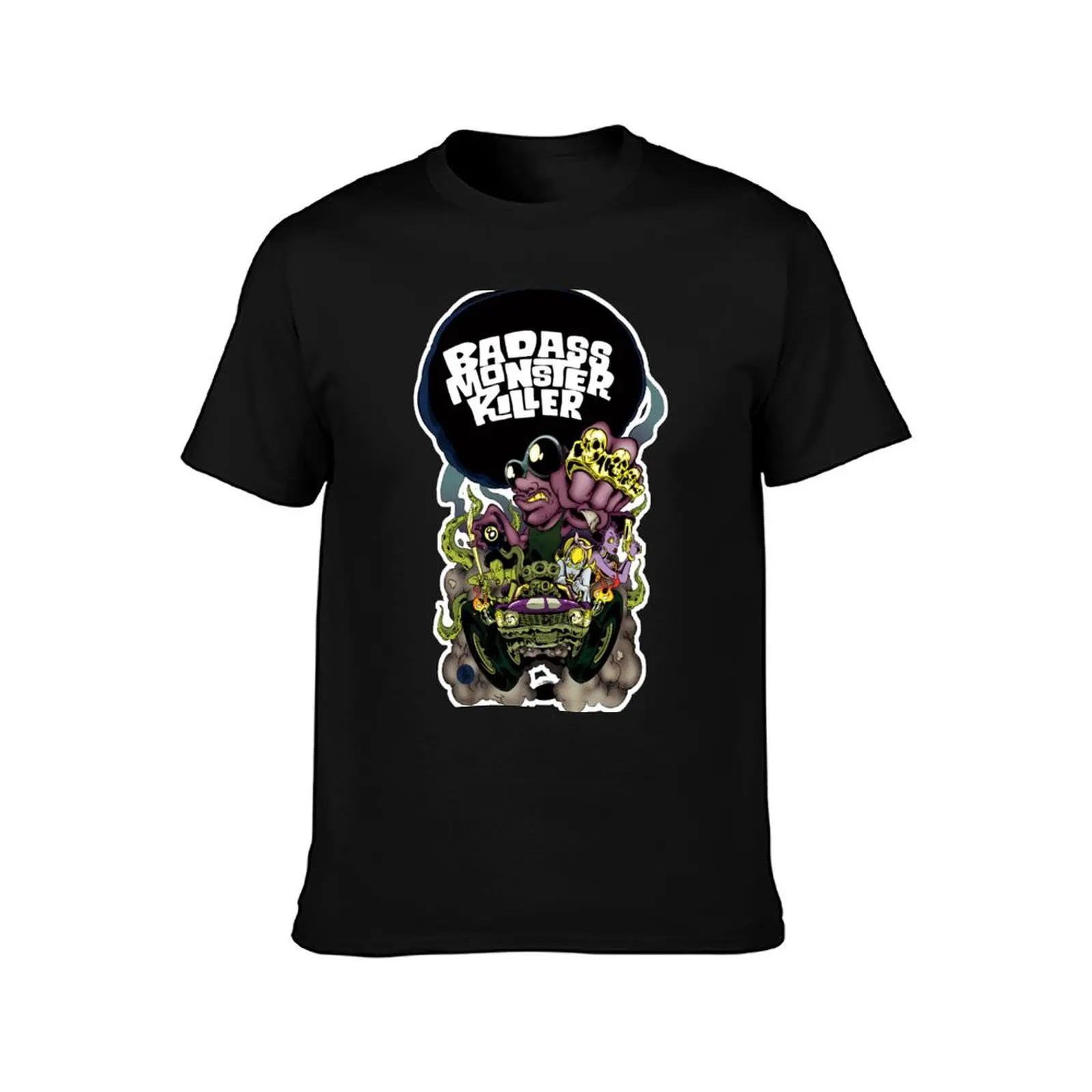 Badass Monster Killer Shirt with original Paul Allen Art! T-Shirt Minimalist Graphic Tee Shirt T-Shirt