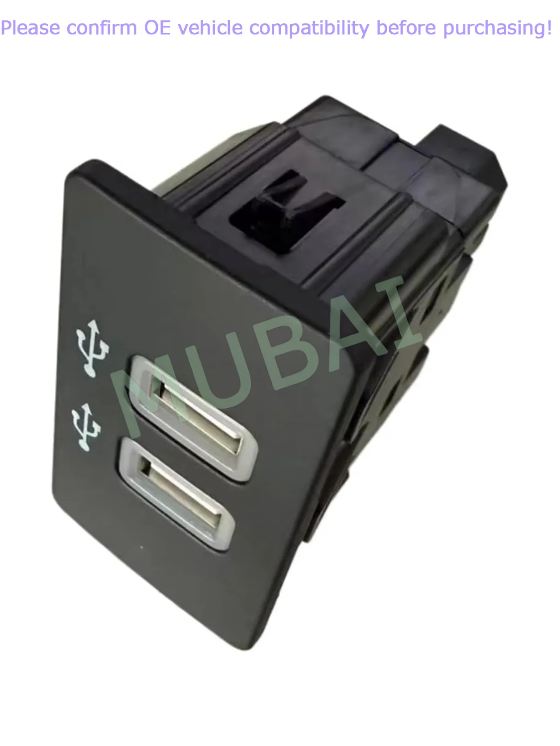 HC3T-14F014-BC AUX Charging Port Modular for F-250 F-350 F-450 F-550 for Super Duty 2017 USB Interface Socket Assembly Car USB