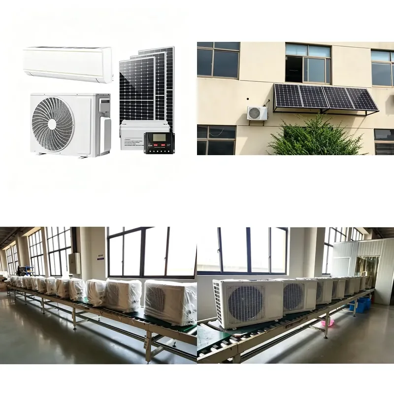 for 24V DC Solar Air Conditioner with Panels and Batteries Full Set for Home 0.75 1 1.5 2 Ton Factory Price