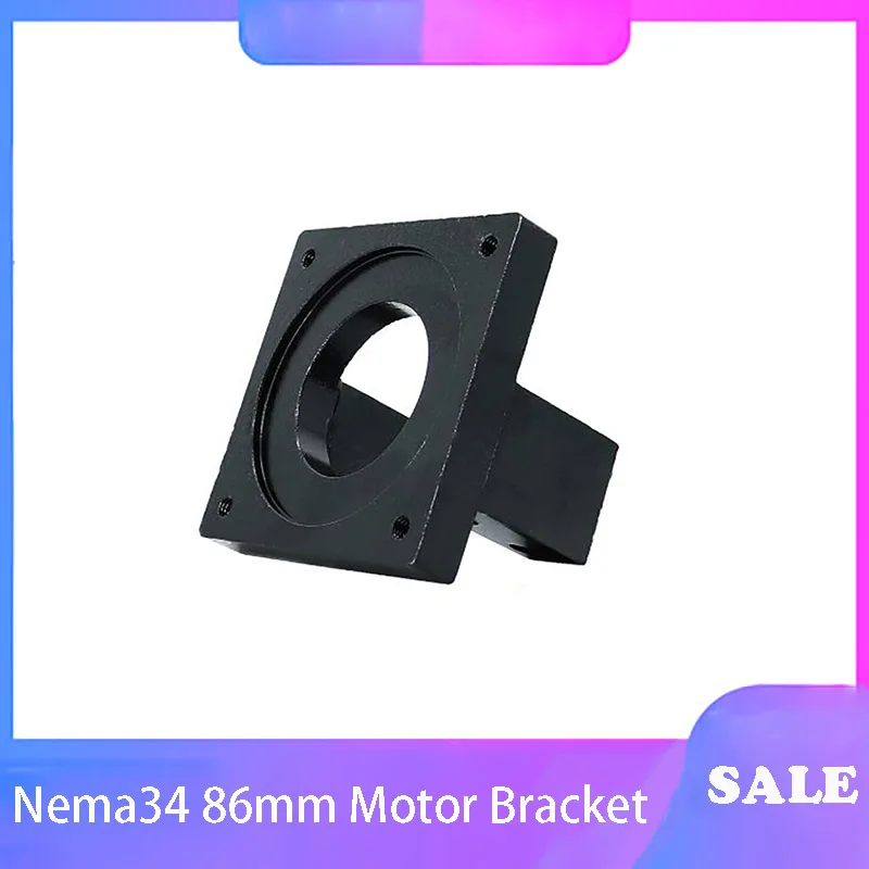 

New Nema34 86mm Servo Stepper Motor Bracket Mounting Base 86 Seat for Nema 34 Engine DIY CNC Milling Router Parts